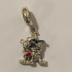 Pandora Disney Mickey goofy and Donald charm
